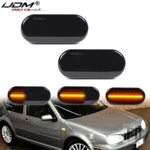 フォルクスワーゲン VW ボラ ゴルフ 3 4 パサート 3BG ポロ SB6 セアト イビサ レオン シュコダ フォード用 LED ダイナミック サイドマーカー ウィンカーラ