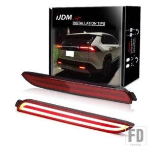 トヨタ RAV4 ハリアー シエナ EZ アルファード アイゴ レクサス GX470 RX300 5630 NX RC テール/ブレーキリアフォグランプ用バンパーリフレクターライト