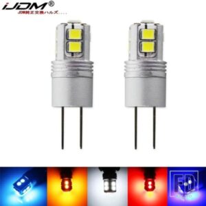 ホワイト12V HP24W G4車用LED電球 シトロエンC5 プジョー3008 2010 2011 2012 DRLデイタイムランニングライトアクセサリー
