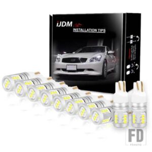 IJDM W5W LED T10 CANBUS 車用ランプ 168 194 ウィンカー パーキングライト サイドマーカーライト バックアップ リバースライト 12V-32V