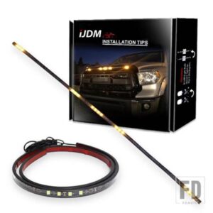 IJDM 5バー/セクション フードバルジ グリルライト トヨタ 2014-2021 タンドラ フロントグリルライト ランニング/ポジションライト用