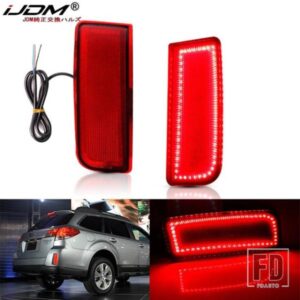 IJDM テールライトスタイル フル LED バンパーリフレクターライト スバル アウトバック テール/ブレーキウィンカーライトリアフォグランプ 10-2014用