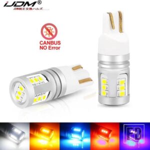 2X LED T10 W5W クリアランスライト カーパーキングライト VW POLO GOLF 4 5 6 7 GTI PASSAT B6 B5 JETTA MK5 MK6 CC EOS TOUAREG BEETLE用