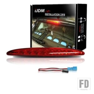 IJDM 車用レッドブレーキランプ 2002-2006 BMW MINI COOPER R50 R53 1ST GEN ハイマウントサードブレーキ/ストップライト OEM部品ナンバー 63256935789