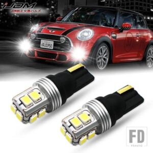 IJDM CANBUS T10 LED ライト W5W 168 194 LED 12V 24V ミニ クーパー F54 F55 F56 R52 R53 R55 R56 パーキングライト ホワイト