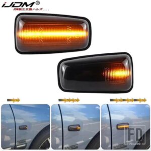 プジョー 306 106 406 806用 LEDダイナミックウィンカーサイドマーカーライト エキスパートパートナー シトロエン ベルリンゴ ジャンピー サクソ