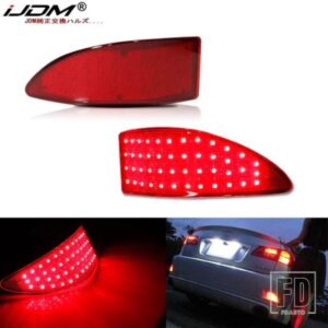 IJDM 車用 LED テール リアバンパー リフレクター ライト レクサス IS250 IS350 用 テールブレーキリアフォグランプウィンカー機能 06-2013