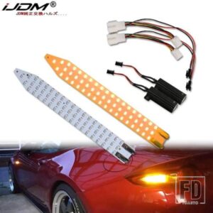 マツダ MX-5 MK4 ND 2016-2021 フルLED アンバー シーケンシャルダイナミックテールウィンカーライト リアテールランプキット CANバス 2個