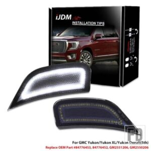2個入り 車用フロントホイールアーチサイドマーカーライト シボレー サバーバン/タホGMC ユーコンキャデラック エスカレード ESV パーキングライト用