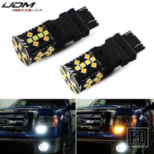 IJDM ハイパーフラッシュなし カー 3157 LED CANBU P27/5W P27/7W T25 LEDバルブ フォード F-150 F-250 F-350 ウィンカーライト DRL バルブ用