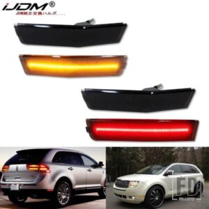 IJDM 2007-2010 リンカーン MKX 用 OEM サイドマーカーライト交換用 フロント＆リア サイドマーカーランプ/クリアランスライト/パーキングライト アンバー
