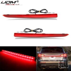 IJDM テールライトスタイル フル LED バンパーリフレクターライト リンカーン MKZ テール/ブレーキウィンカーライトリアフォグランプ 2013-20用