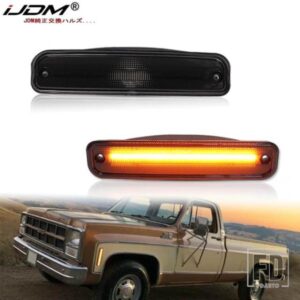 IJDM LED バンパー サイドマーカー ライト シボレー ブレイザーピックアップ サバーバン用 GMC ジミーピックアップ サバーバン用 ウィンカー ランプ