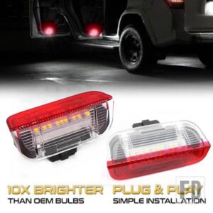 LED ドアライトインテリアランプ VW パサート CC ティグアンジェッタトゥーラントゥアレグアトラスシャランシロッコアルテオン T-ROC EOS