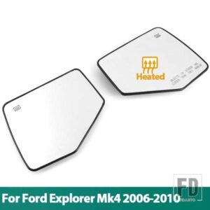 サイドバックミラー加熱ガラス加熱ミラーレンズフォードエクスプローラーMK4 2006-2010アクセサリー左側右側に適合