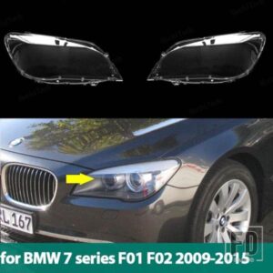 車用ヘッドライト ヘッドランプ ライト ランプシェード ガラスレンズケース シェルカバー BMW 7シリーズ F01 F02 2009-2015 ランプカバー