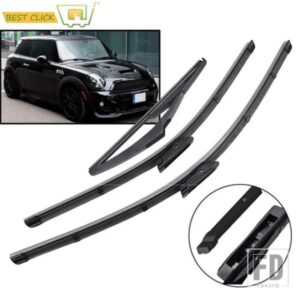 ミシマ フロントガラス ワイパーブレード ミニクーパー R56 ハッチ 2012年4月〜2013年11月 フロントリアウィンドウワイパーブレードキット 2012 2013