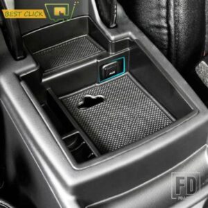 AUDI Q5 2009-2017用アームレスト収納ボックス センターコンソールビン グローブトレイホルダーケース 車用オーガナイザー 2010-15