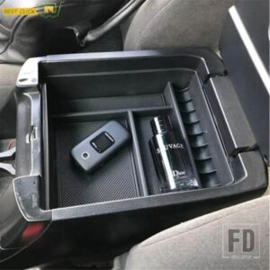 アームレスト収納ボックス センターコンソールコンテナ ビントレイケース トヨタ ランドクルーザー プラド J120 2004-09用