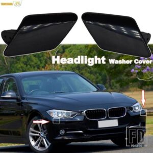 フロントバンパー ヘッドライトウォッシャーノズルトリムカバーキャップ蓋 51117293031 51117293032 BMW 3シリーズ F30 F31 2011 - 2015用