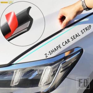 車用ボンネットシーリングストリップ 汎用オートゴムシールストリップ エンジンカバー用 シールトリムシーラント 防水 防音 アクセサリー