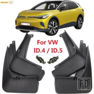 フォルクスワーゲン ID.4 ID.5 VW ID4 ID 4 ID5 ID 5 EV用マッドフラップ スプラッシュガード フェンダー マッドフラップ フロント リア マッドガード