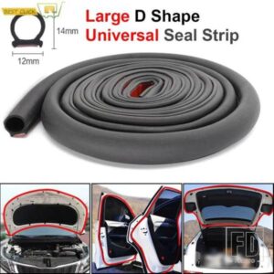 ゴム製ドアシールストリップ D タイプドアシールストリップ汎用遮音 EPDM ゴム防水シール自動