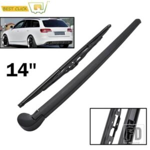 MISIMA 14 インチフロントガラスワイパーブレードセットキットアウディ A6 RS6 4F C6 リアウィンドウ 2011 2010 38231