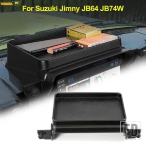 中央ダッシュボード収納ボックストレイパレット電話ホルダーオーガナイザーカーアクセサリースズキジムニー JB64 JB74W 2019-22