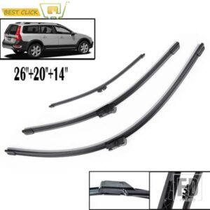 MISIMA フロントガラスワイパーブレードボルボ XC70 2008-2016 フロントリアウィンドウワイパー 2009-15