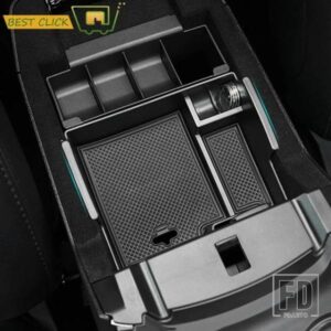 アームレスト収納ボックスフォードエクスプローラー 2011-2017 2018 センターコンソールビングローブトレイホルダーケース 2012-16