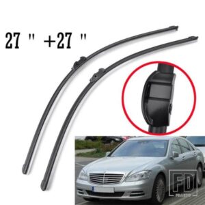 ミシマ 2 27 ''フロントガラスワイパーブレードメルセデスベンツ S クラス W221 CL クラス W216 フロントウィンドウ 2006 2007 2008