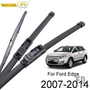 MISIMA フロントガラスワイパーブレードフォードエッジ MK1 2007-2014 フロントリアウィンドウワイパーセット 2008-13