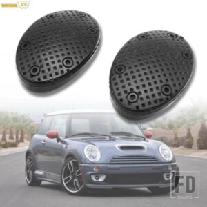2 個ミニクーパー ONE S R50 R53 R55 R56 R60 F55 F56 F54 同胞クラブマンアクセサリークラッチブレーキゴムペダルカバーパッド