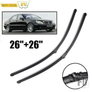 MISIMA フロントガラスワイパーブレード メルセデス S クラス W220 S55 S63 S280 S320 S350 S400 S430 S500 S600 S55 フロントウィンドウ 2000 - 2005