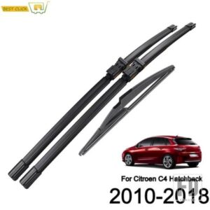 ミシマフロントガラスフロントガラスワイパーブレードシトロエン C4 ハッチバック 2010-2018 フロントリアウィンドウ 2011-16