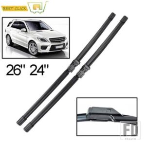 MISIMA フロントガラスワイパーブレードメルセデスベンツ M ML GLE クラス ML350 ML400 ML550 ML63 W166 2011 - 2019 フロントウィンドウ