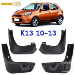 日産マイクラ/マーチ K13 2010-13 フロントリア車マッドフラップマッドフラップスプラッシュガードマッドフラップマッドガードフェンダー