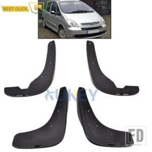 セットモールド車マッドフラップシトロエンクサラピカソ 2000-2012 マッドフラップスプラッシュガードマッドフラップマッドガードフェンダーフロントリア