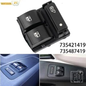 車電動ウィンドウトリプルスイッチボタンフィアット DUCATO 250 350 DOBLO 263 プジョーボクサーシトロエンリレージャンパー 735421419 6490X9