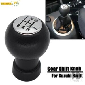 5 スピードマニュアルギアシフトノブシフターレバーペンヘッドボールスズキスイフト 2005-2010 SX4 2007-2013 アルト 2009-2014 カースタイリング