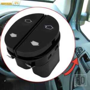 フォードトランジット MK7 フィエスタ MK6 フュージョンウィンドウリフター電源スイッチ制御ボタン OE #96FG 14529 BC カーアクセサリー