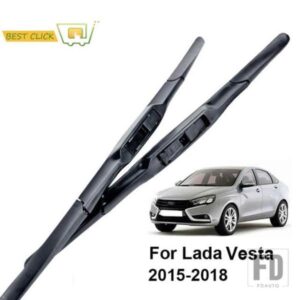 MISIMA ワイパーブレード LADA ベスタフロントウィンドウフロントガラスフロントガラスフックアーム 2015-18