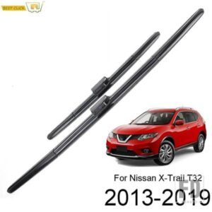 ミシマフロントガラスフロントガラスワイパーブレード日産エクストレイル T32 ローグフロントウィンドウワイパー 2013-19