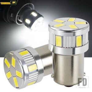 R5W BA15S 1156 LED 電球トレーラーインテリアライトキャラバンキャンピングカーランプサイドライトパーキングランニングライトテールリバースライト 5