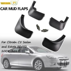 セットモールド車マッドフラップフロントリアマッドフラップスプラッシュガードシトロエン C5 2008 - 2017 マッドフラップマッドガードフェンダー
