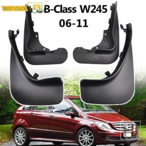 マッドフラップベンツ B クラス B クラス W245 2006-2011 マッドフラップスプラッシュガードフロントリアマッドガード 2010 39326 アクセサリー
