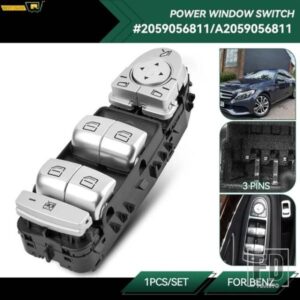 2229056800 2059056811 電源電動ウィンドウスイッチメルセデス ベンツ C253 X253 GLC200 GLC 260 GLC 300 4MATIC W213 E200 E300 E320