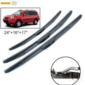 MISIMA フロントガラスワイパーブレード日産 XTRAIL エクストレイル T30 2000-2007 フロントリアウィンドウワイパー 37043