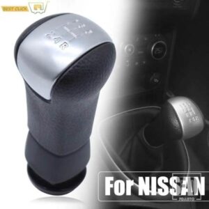 5 スピードマニュアルギアシフトノブシフターレバーペンヘッドボール日産キャシュカイ NJ10 +2 エクストレイル 2008-13